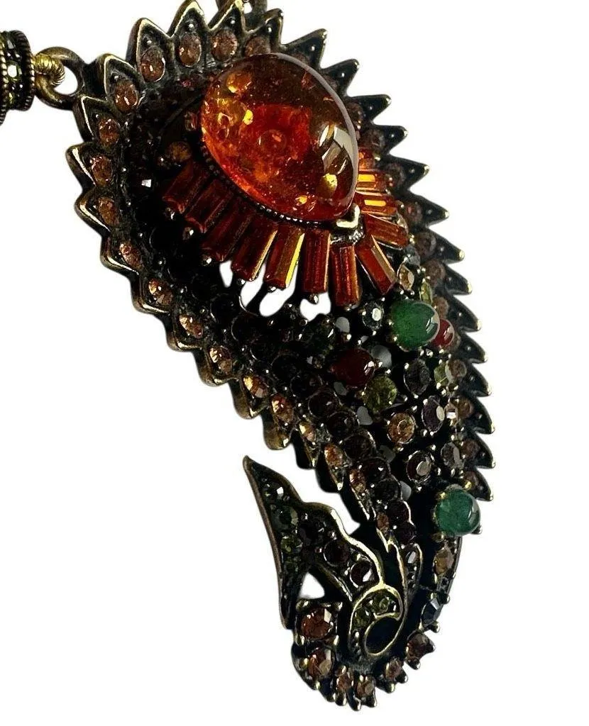 Heidi Daus “Divine Miss Paisley” Statement Necklace - Image 7