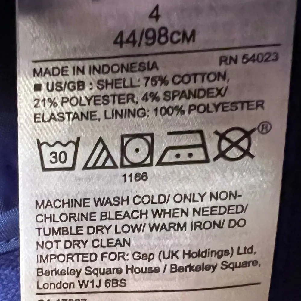 Banana Republic Belted Scallop Royal Blue Stretchy Cotton 5” Dress Shorts Size 4 - Image 13