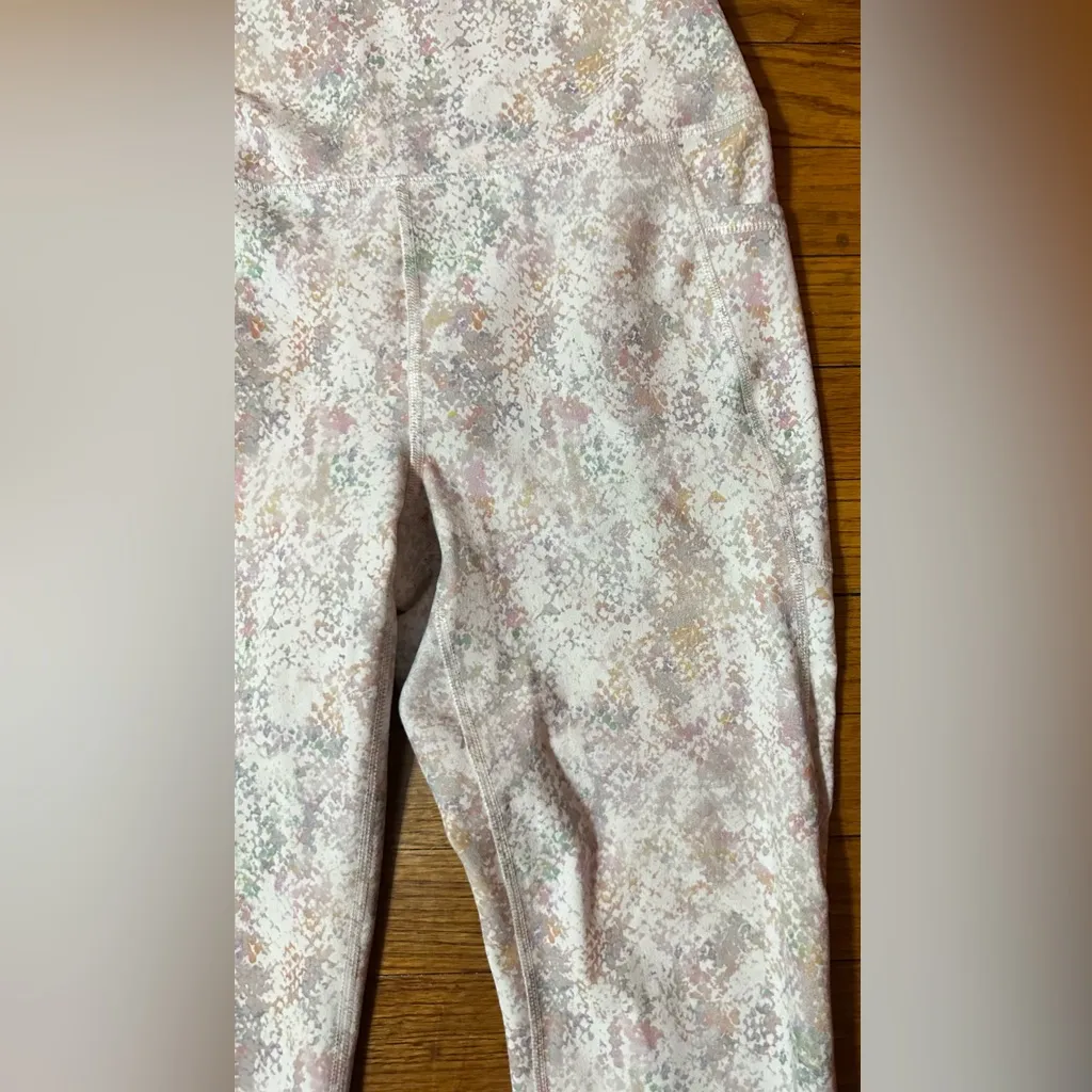 RBX multicolor Yoga Leggings Side Pockets‎ Women's Size large Activewear - Image 4