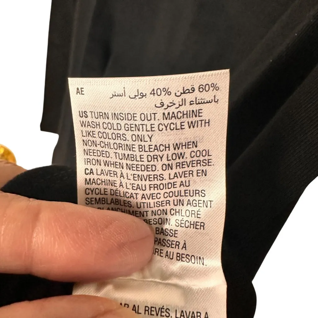 Karen Scott PS Black Holiday Dogs  PrinT g Sleeve Tee PS Cotton Blend - Image 7