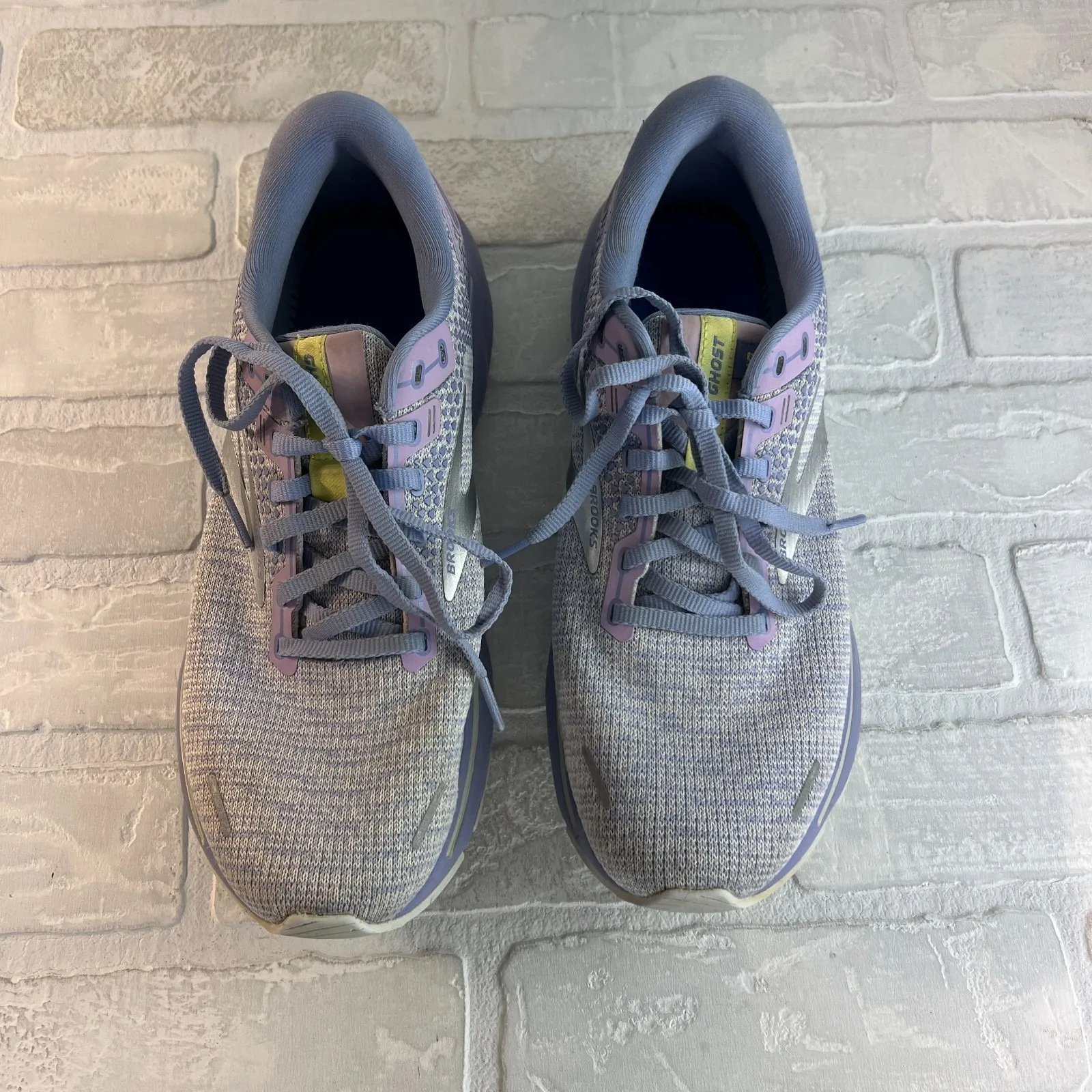 Brooks Ghost 14 Sneakers Shoes Women 10 Purple Lavender Running Cushioned Active - Image 9