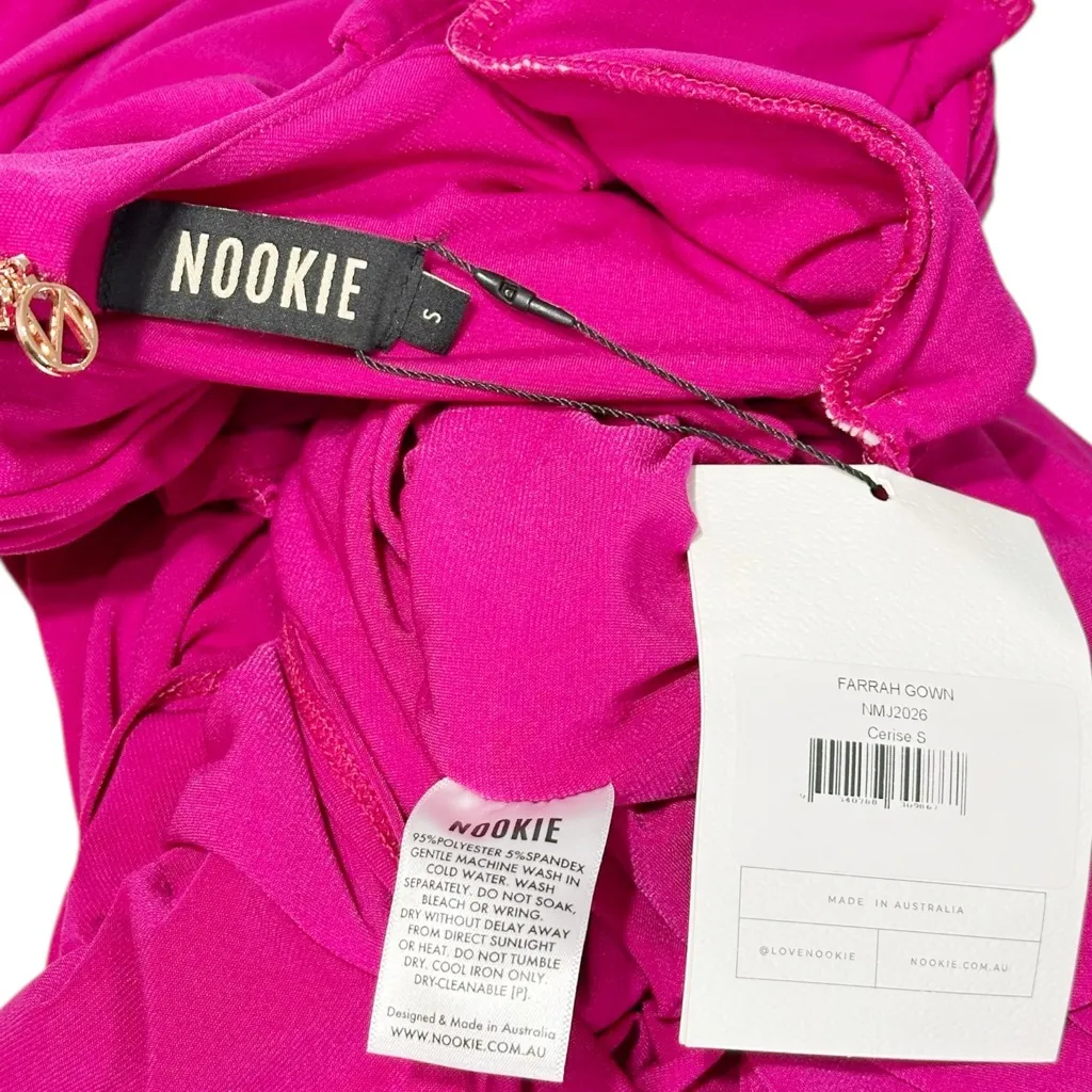 NOOKIE Farrah Gown, Cerise, Small - Image 9