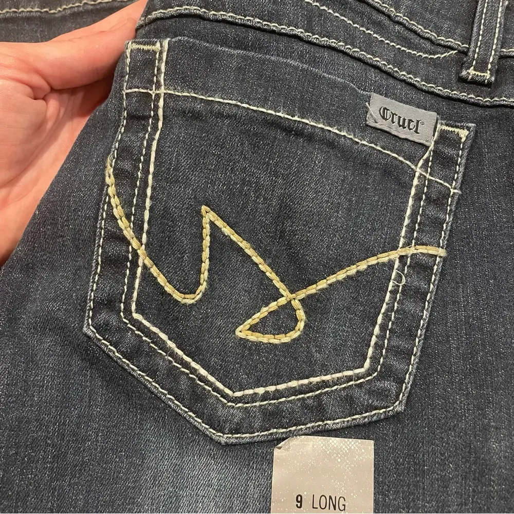 NWT Boot Cut Leg Cruel Denim Women’s Jeans Size 9 Long - Image 7
