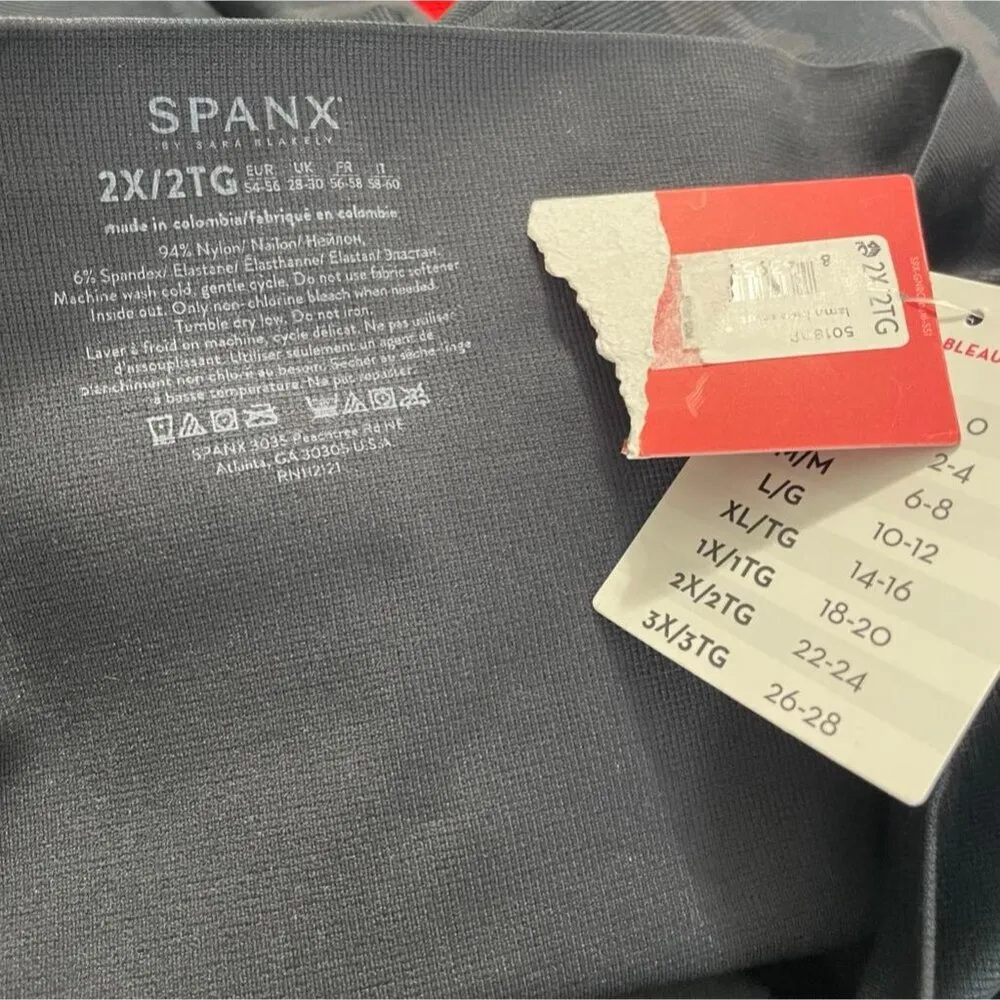 NEW SPANX Size 2X Shorts Camo Smoothing Slimming Flattering Biker - Image 4