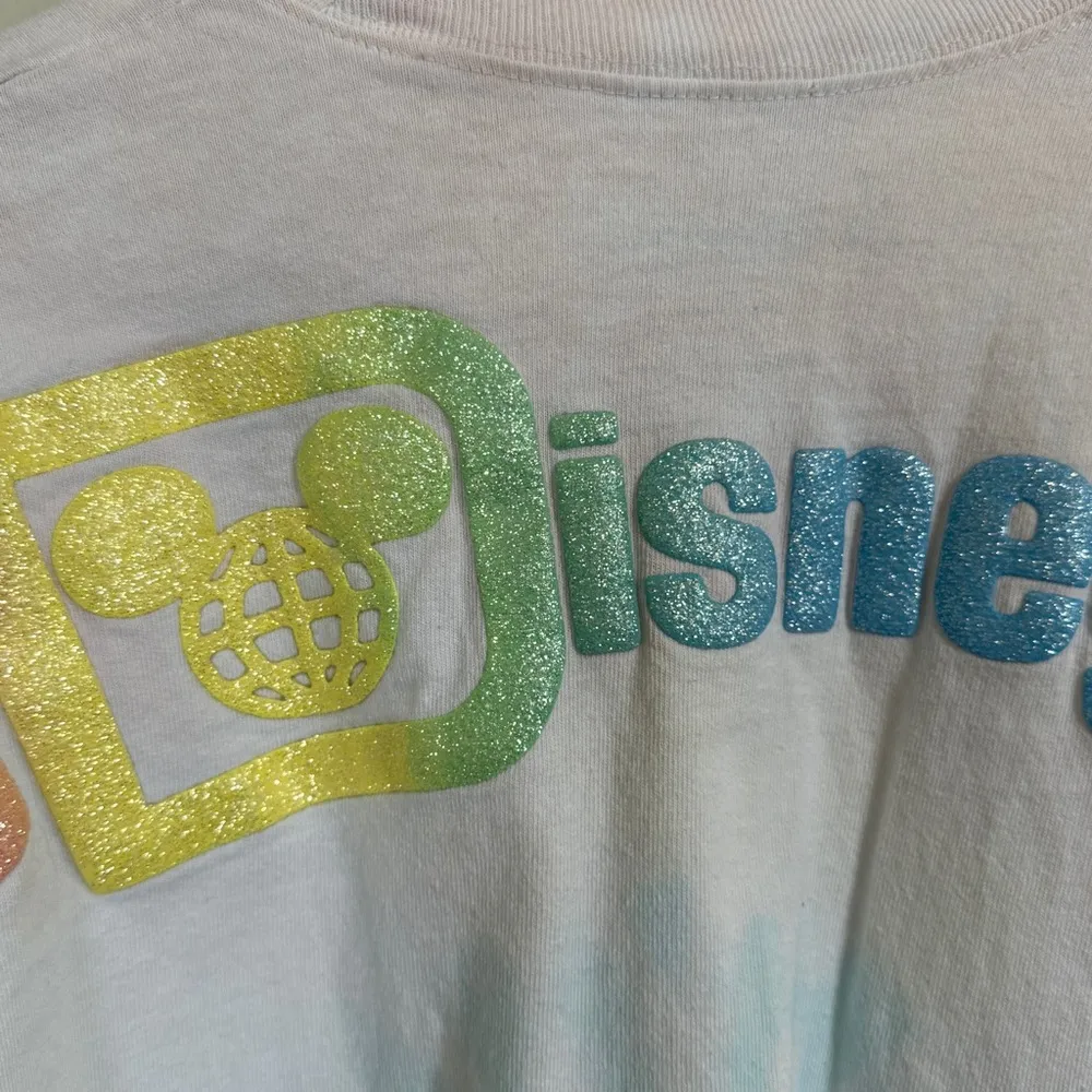 Disney Parks Spirit Jersey Disney World Tie Dye Cotton Candy shirt Large - Image 5