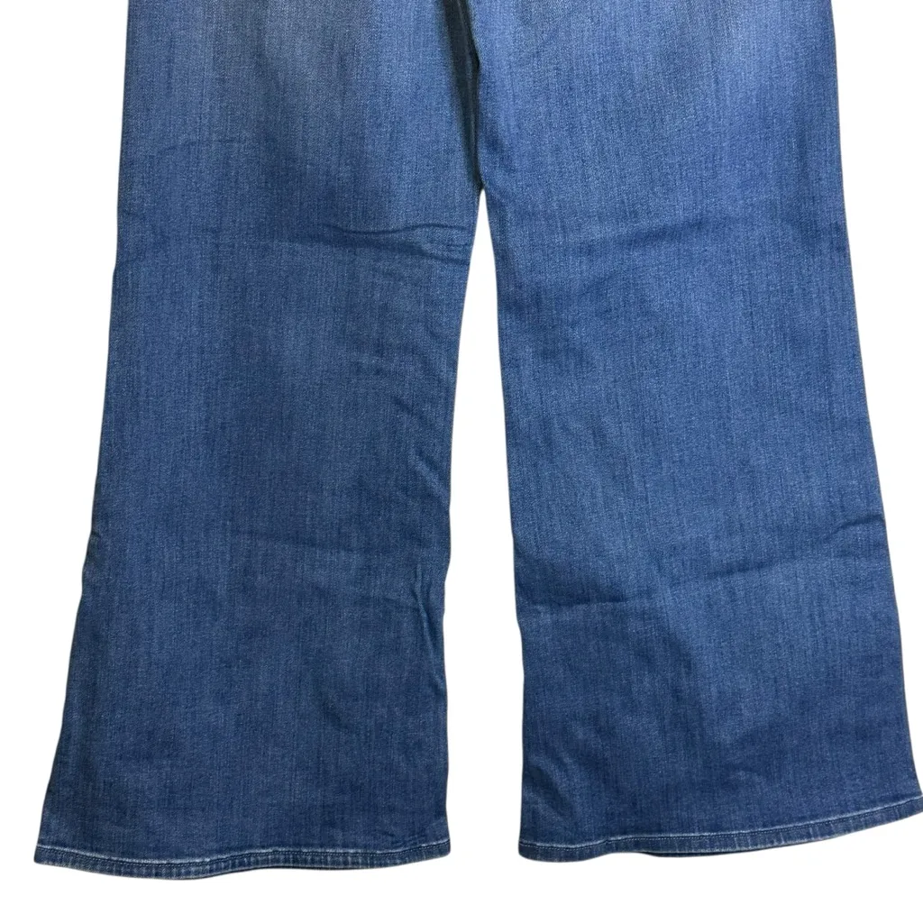 MOTHER The Down Low Twister Ankle Flare Jeans Women’s Size 30 Blue - Image 10