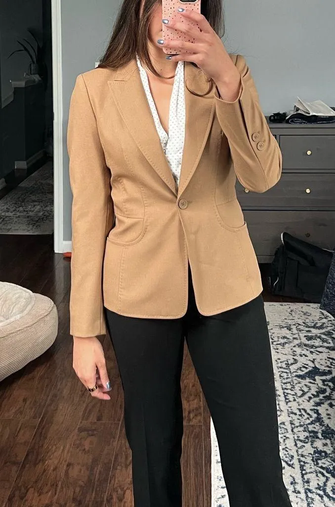 Anne Klein Tan Blazer - Image 3