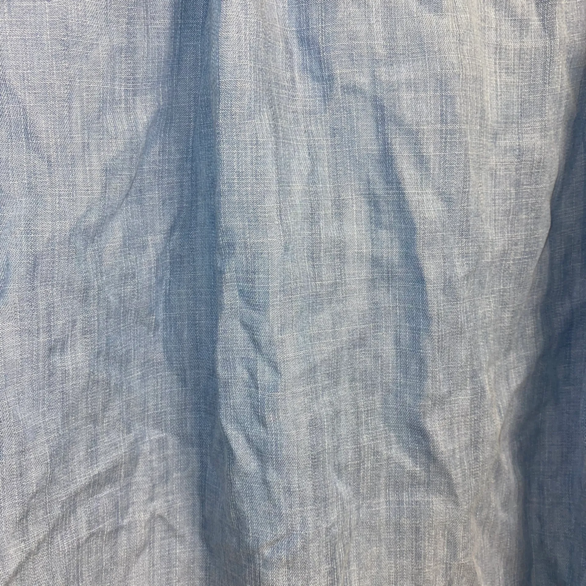 PRE OWNED  Blue Button Down Collared Top XS - Image 10