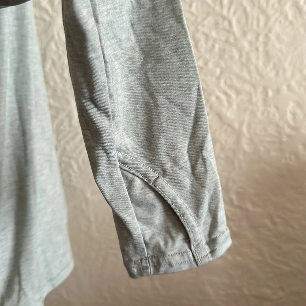 Athleta Essence Twist Top Pale Green Long Sleeve T-Shirt Plus 1X - Image 6