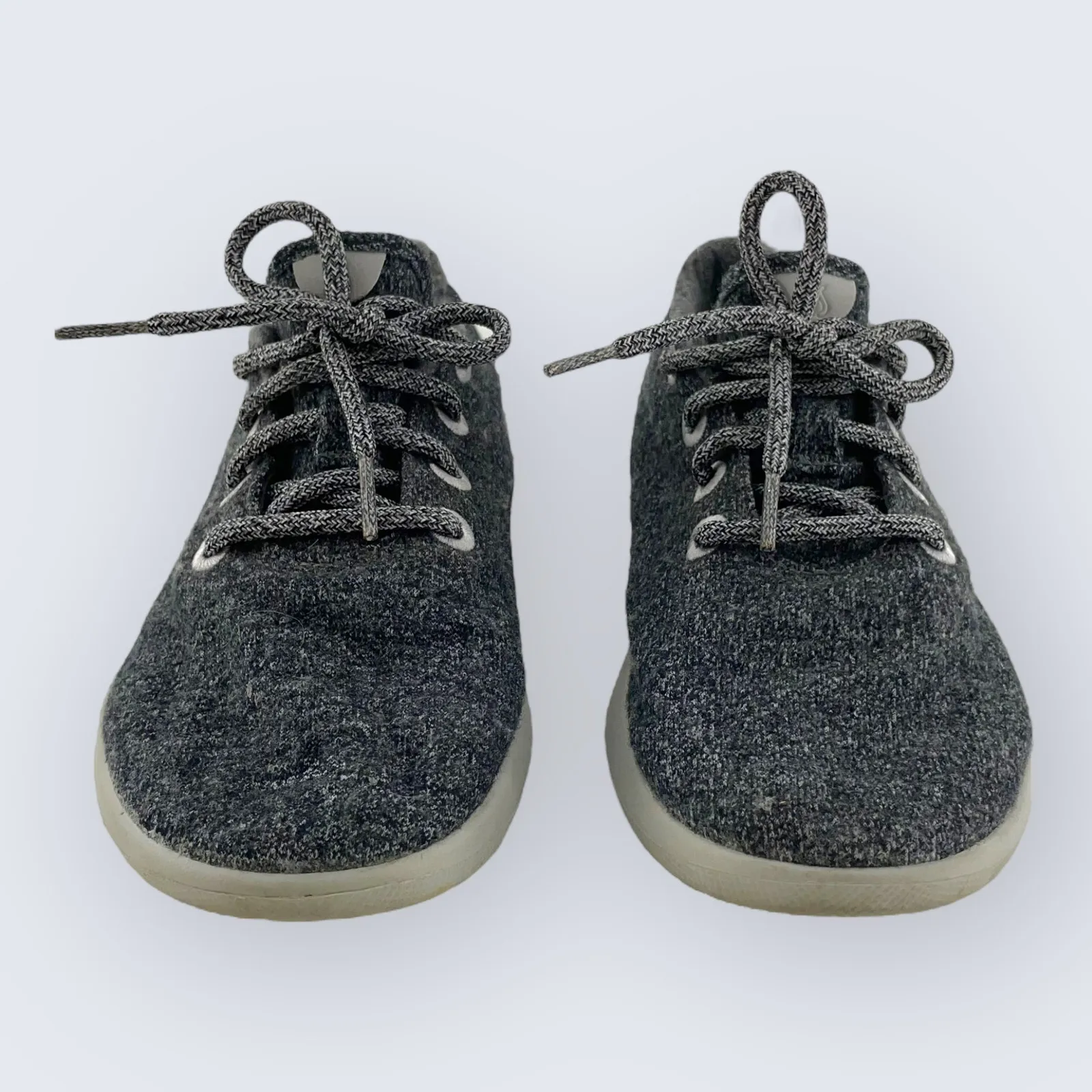 Allbirds Gray Merino Wool Runner Lace Up Sneaker Women's 8 - Image 2