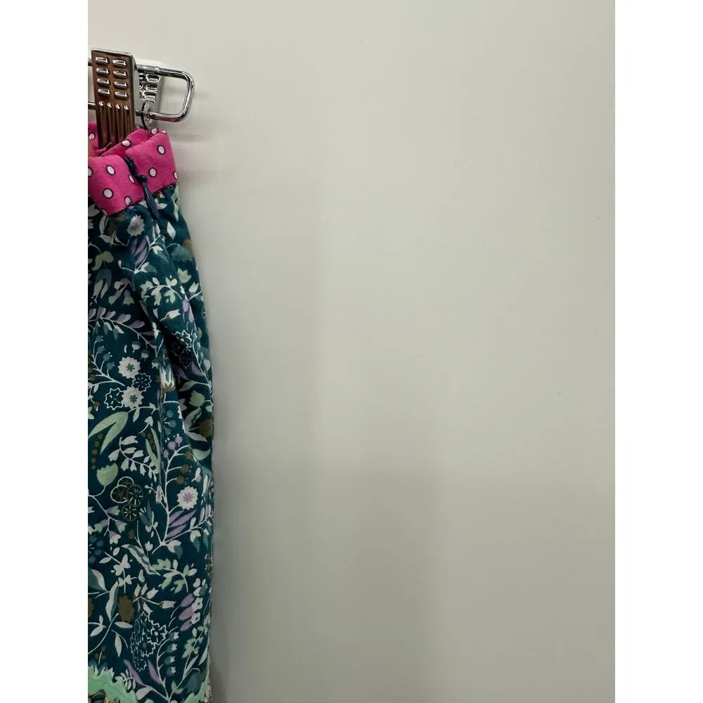 American Eagle Ruffle Skirt Women Sz 4 Quilted Patchwork Cabbage Patch Feminine - Image 6