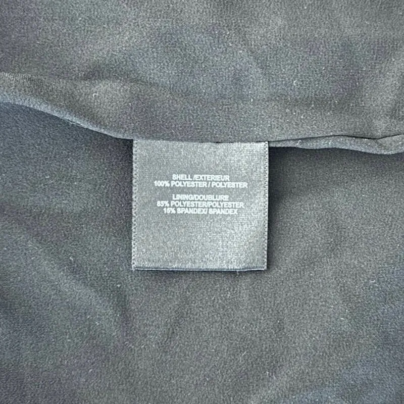 Belle Badgley Mischka Dress Womens 8 Black Purple Geometric Beaded Shift‎ Party - Image 8