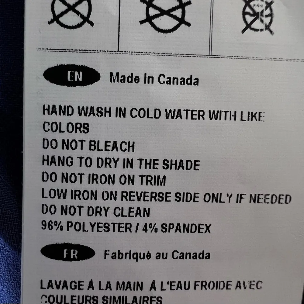 Joseph Ribkhoff Mineral Blue Chain Detail Asymmetrical Hem Blouse - Image 9