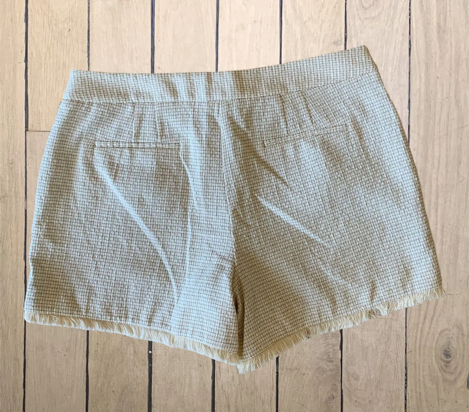 Dress Shorts Curvy Chino Beige Womens 18 NWT - Image 2