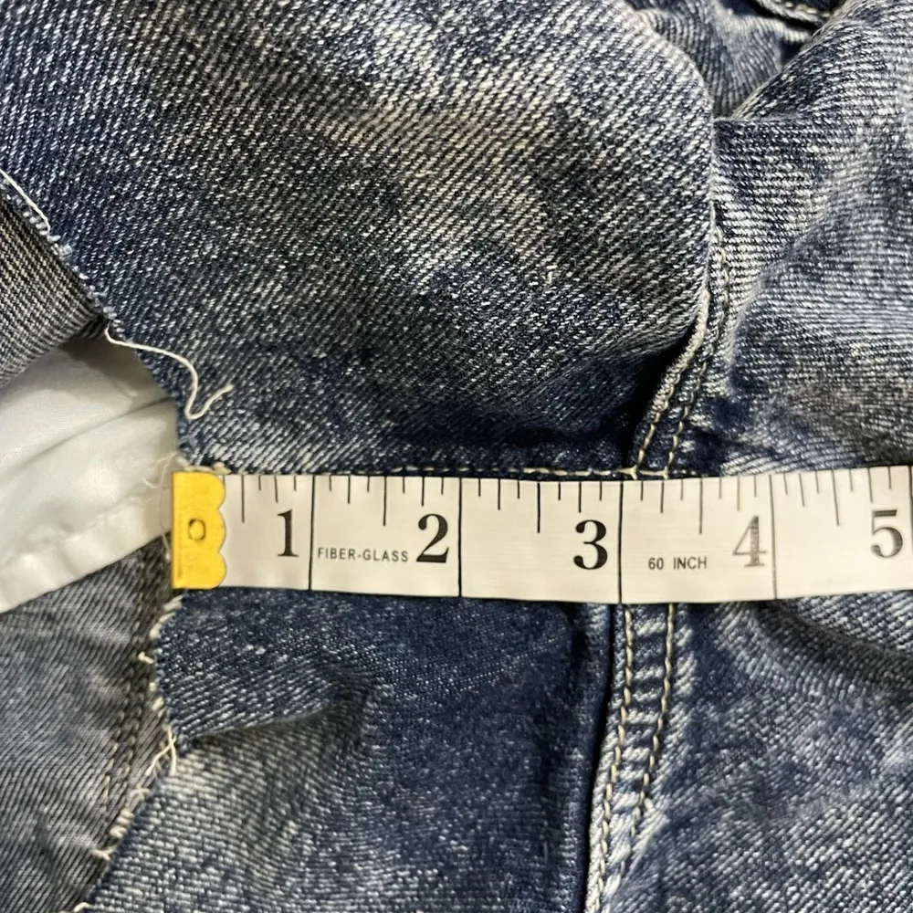 NWT Vigoss® Stars ACE 3" High Rise Denim Shorts | Size 31 Raw Hem - Image 13