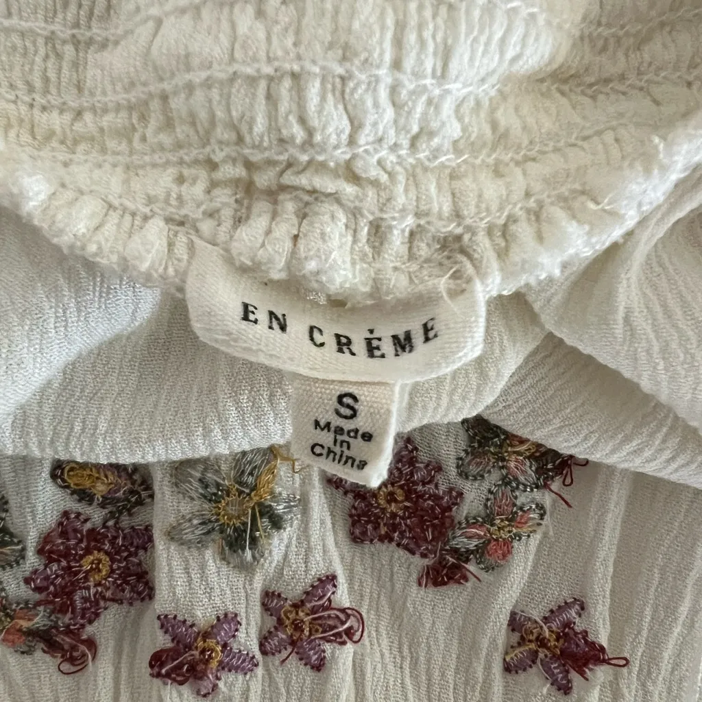 Floral Embroidered Off - Image 4