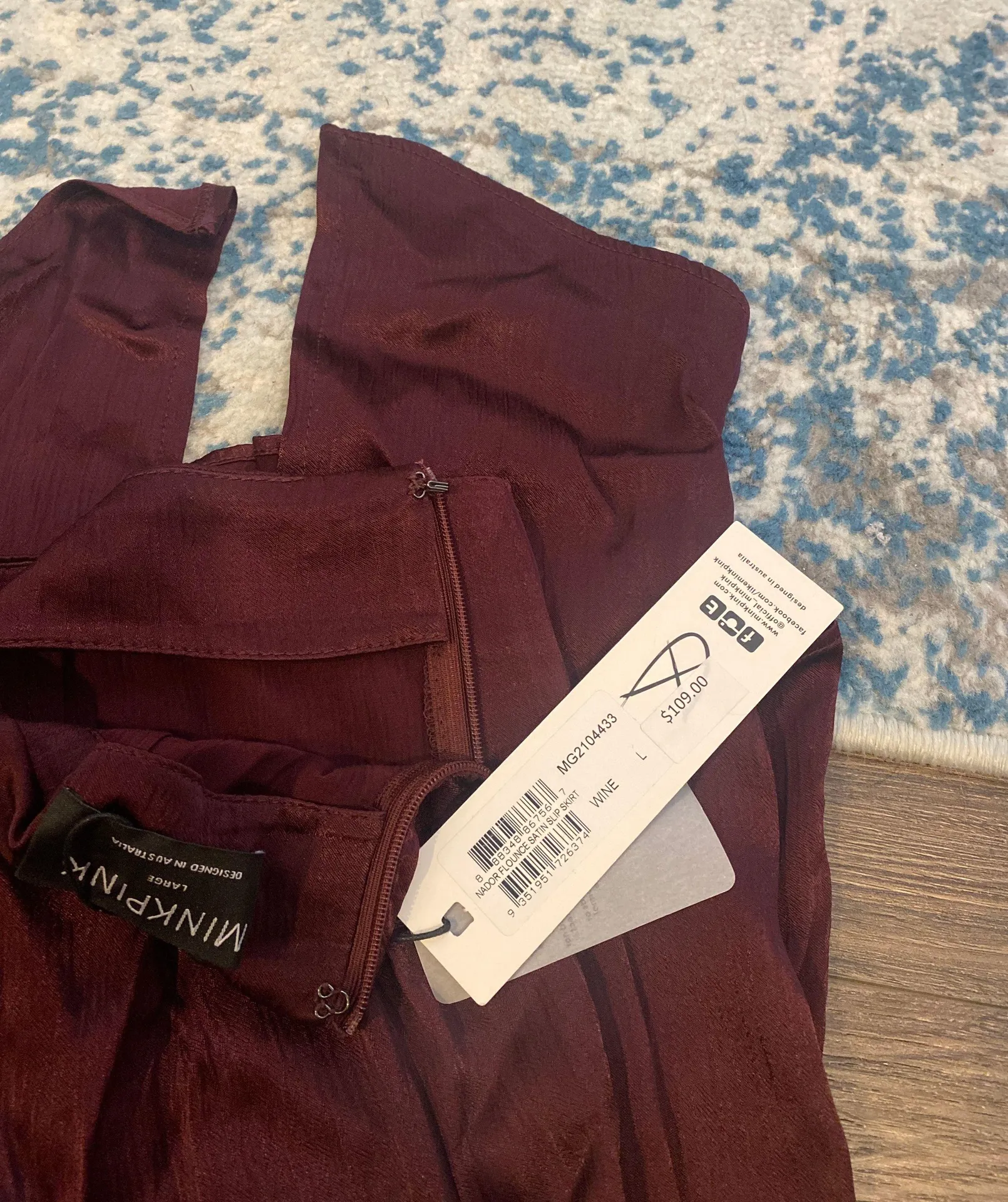 Minkpink Satin Skirt - Image 3