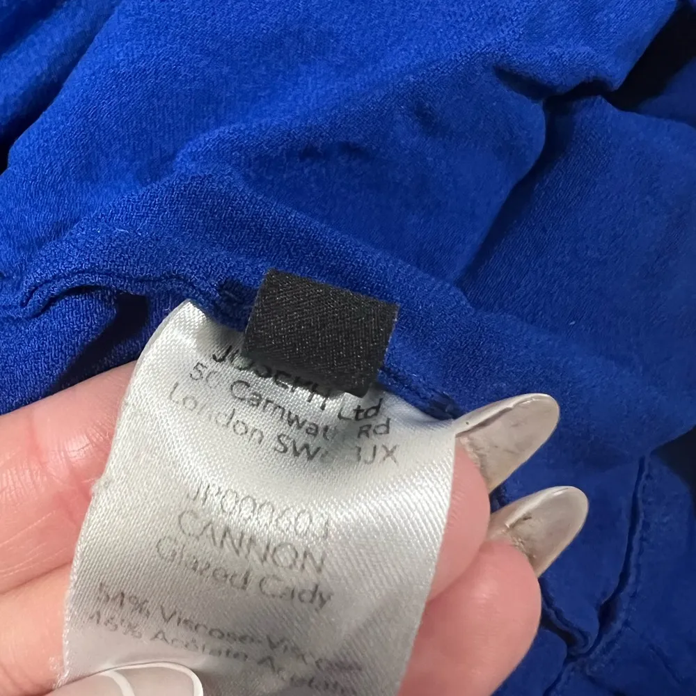 Joseph Blue Lapointe One Shoulder Top Size 34 EU - Image 9