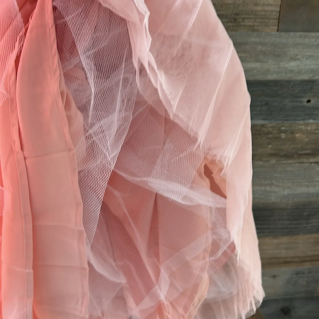 Anthropologie X Hutch Amara Pink Corset Pleated Midi Dress Size 4 NWOT - Image 6