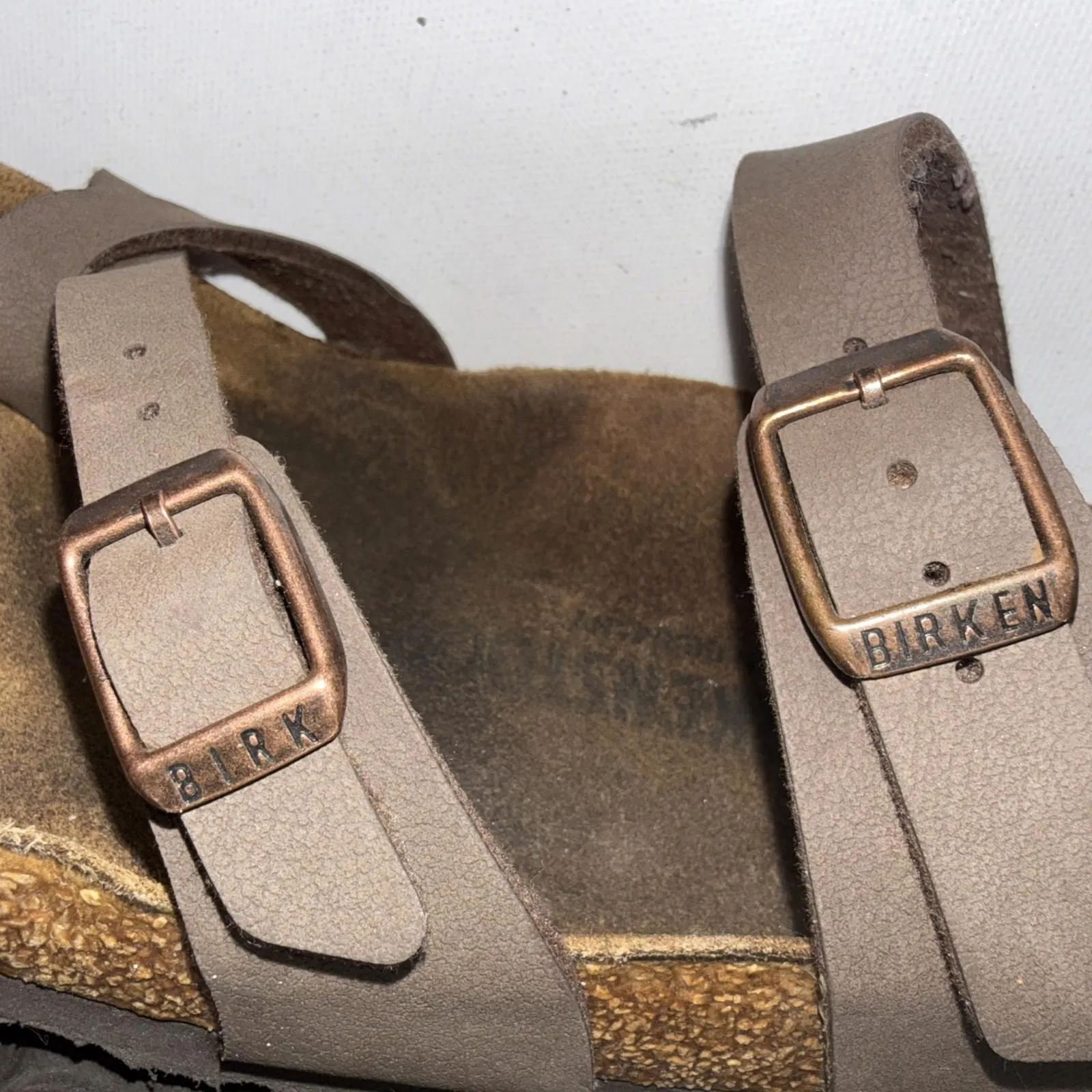 Birkenstock Brown Leather Mayari Women's Sandals Size 39 READ - Image 12