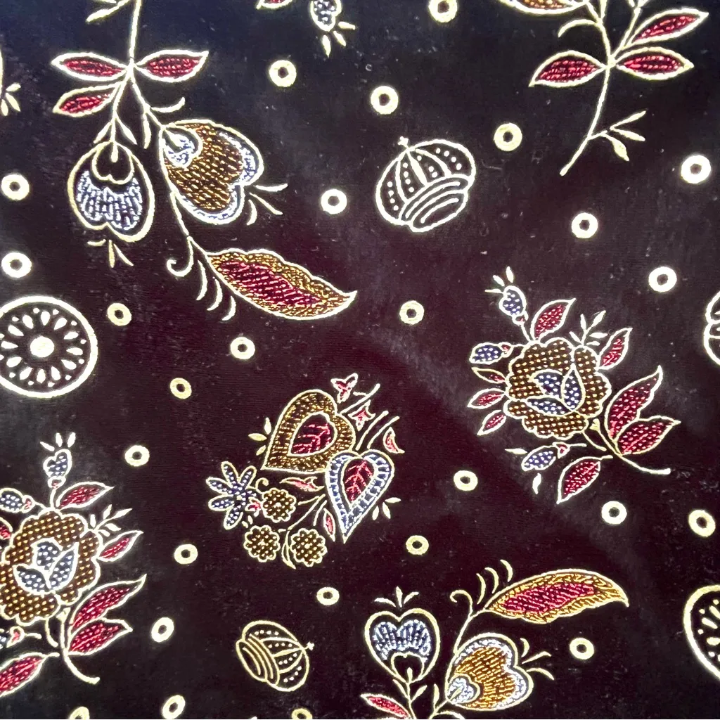 Vintage 1990’s Norton McNaughton velvet jacket - Image 3