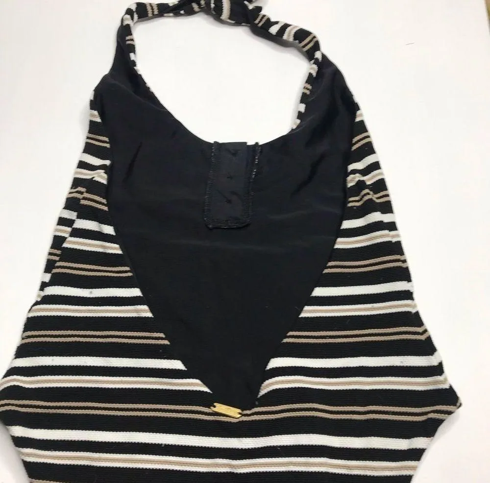 Beach Bunny Striped One Piece Bathing Suit - Image 6