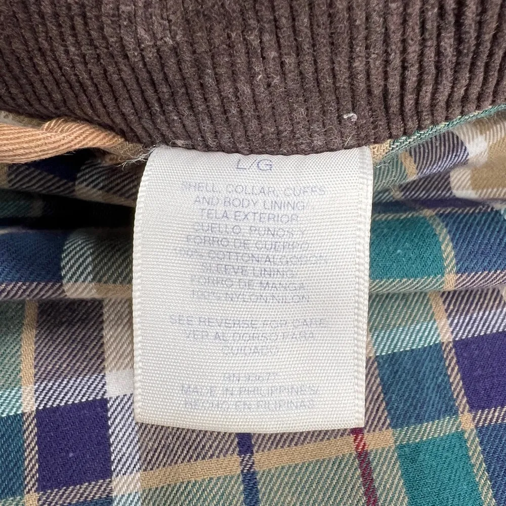 Arizona Jean Co. women’s Corduroy Collar lined Button Up workwear Jacket|Size:L - Image 15