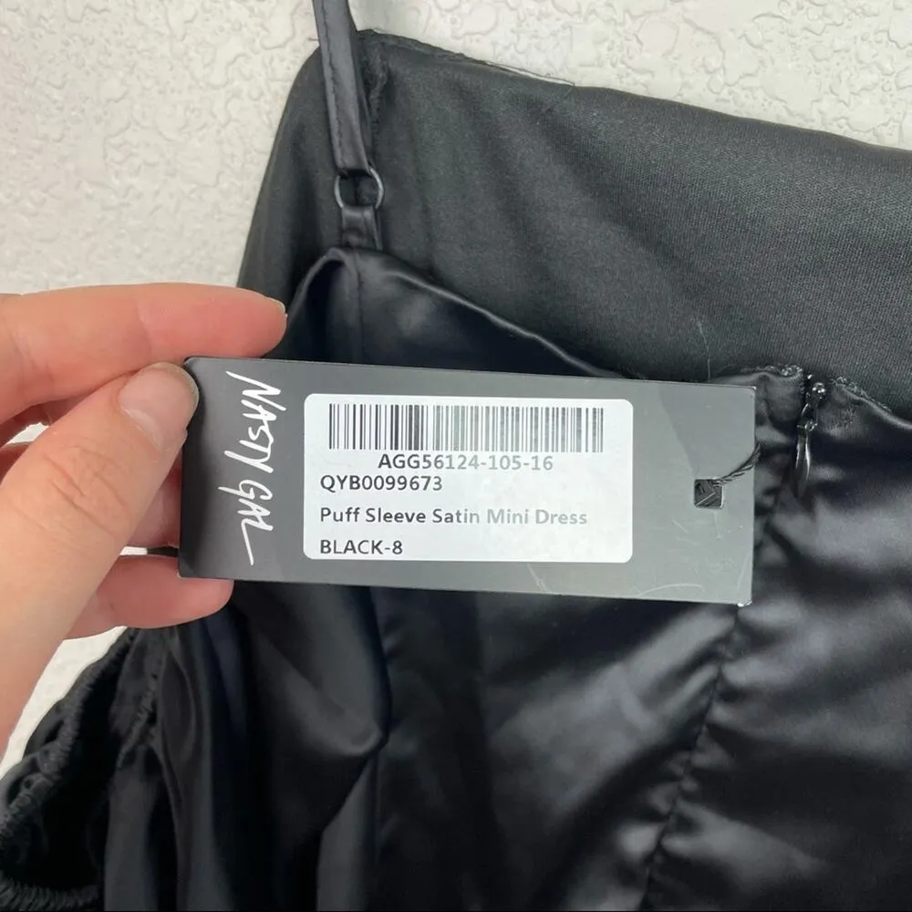 BNWT! NASTY GAL Cold Shoulder Mini Dress Size 4 - Image 3