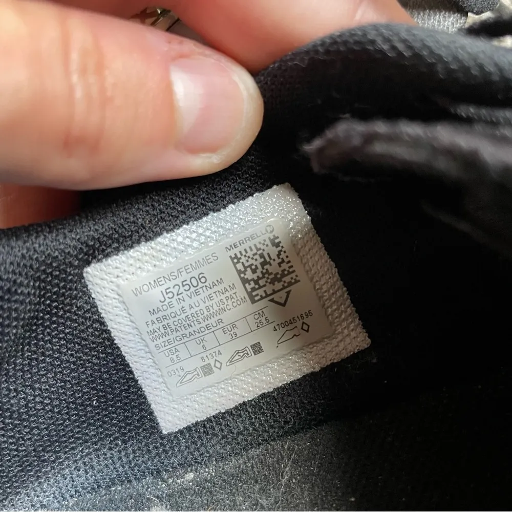 Merrell Trail Glove Barefoot Vibram Sole Running Sneaker 8.5 in Dark Camo - Image 5