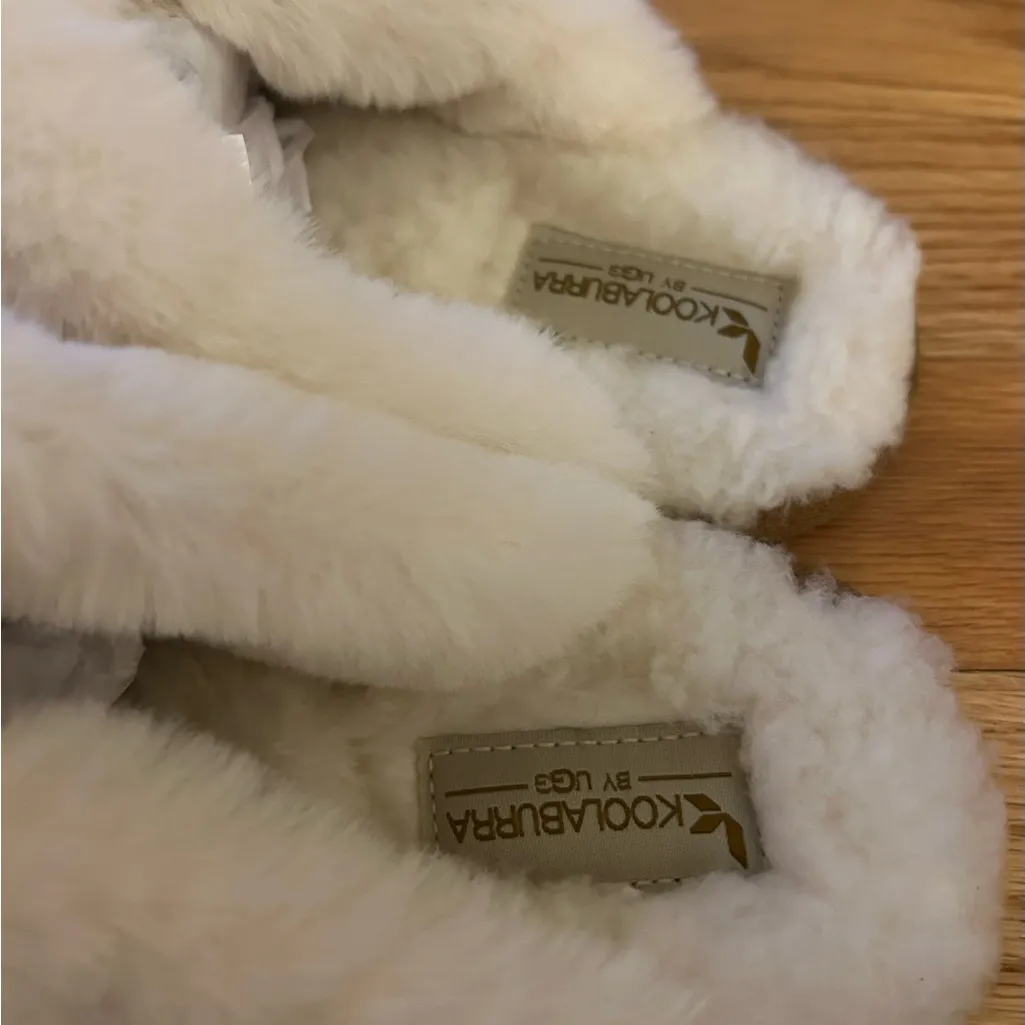 Koolaburra by Ugg Women’s Tan Chestnut Milo Slippers Size 10 NEW With Tags - Image 6