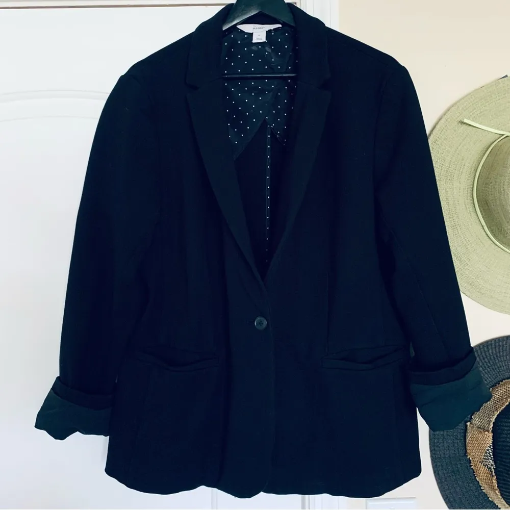 Old Navy Women’s Black Work Dressy Blazer | Size: XL - Image 3