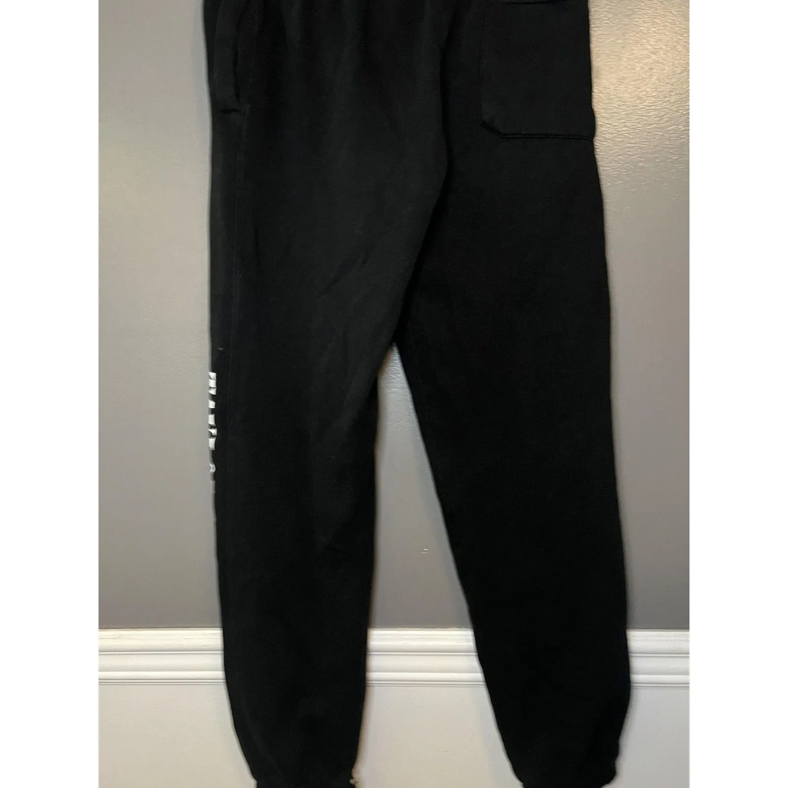 Taylor Swift Eras Tour Sweatpants Womens Small Black Joggers Lounge Pants - Image 7