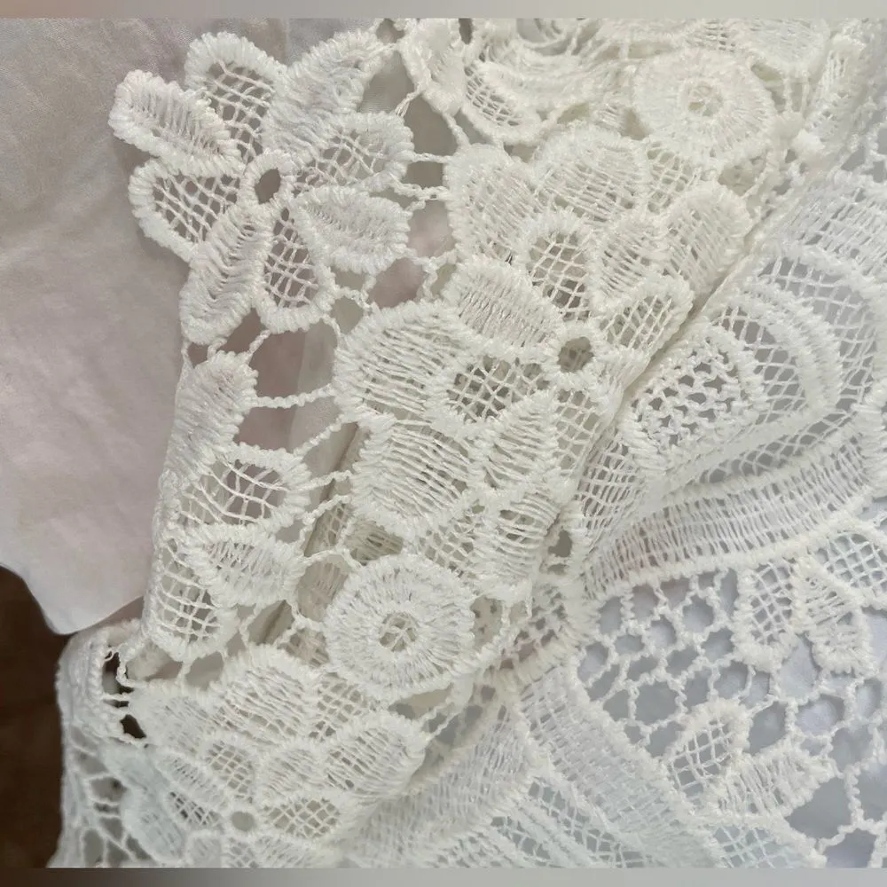 Crochet Cap Sleeve Top - Image 8