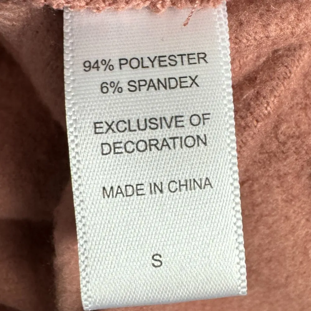 Cuddl Duds Cozy Jersey Fleece Mock Neck Printed Set Pink/Ombre Plaid Small - Image 11