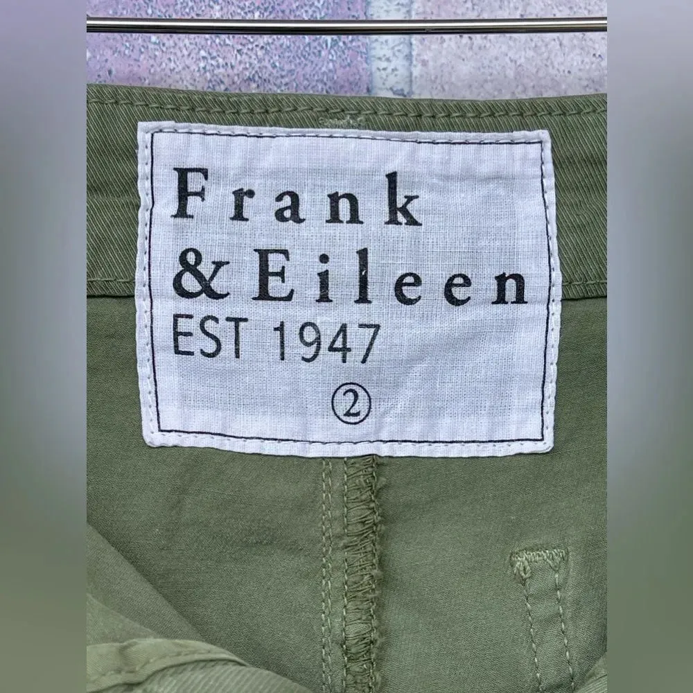 FRANK & EILEEN
BLACKSTONE UTILITY PANT IN ARMY GREEN 2 - Image 10