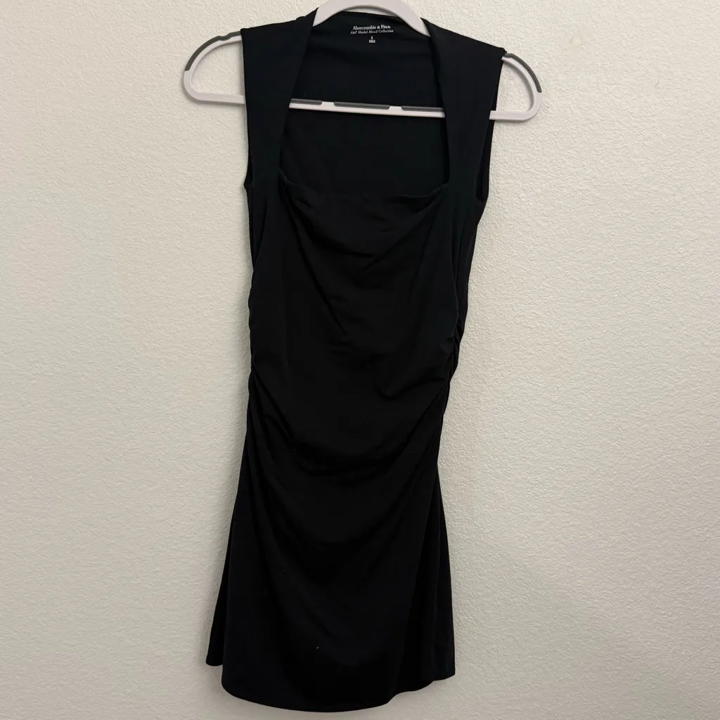 Abercrombie & Fitch Ava Dress Mini Black Small - Image 3