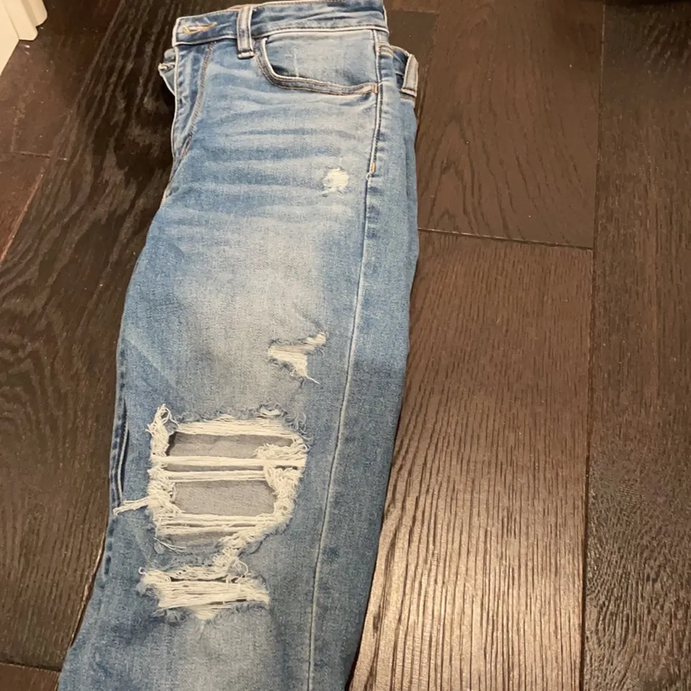 American eagle super hi rise jegging jean xshort 6 - Image 4