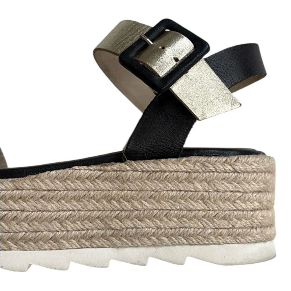 EUC Boden Leather Lena Metallic / Snakeskin
Sandals Size 6 - Image 5