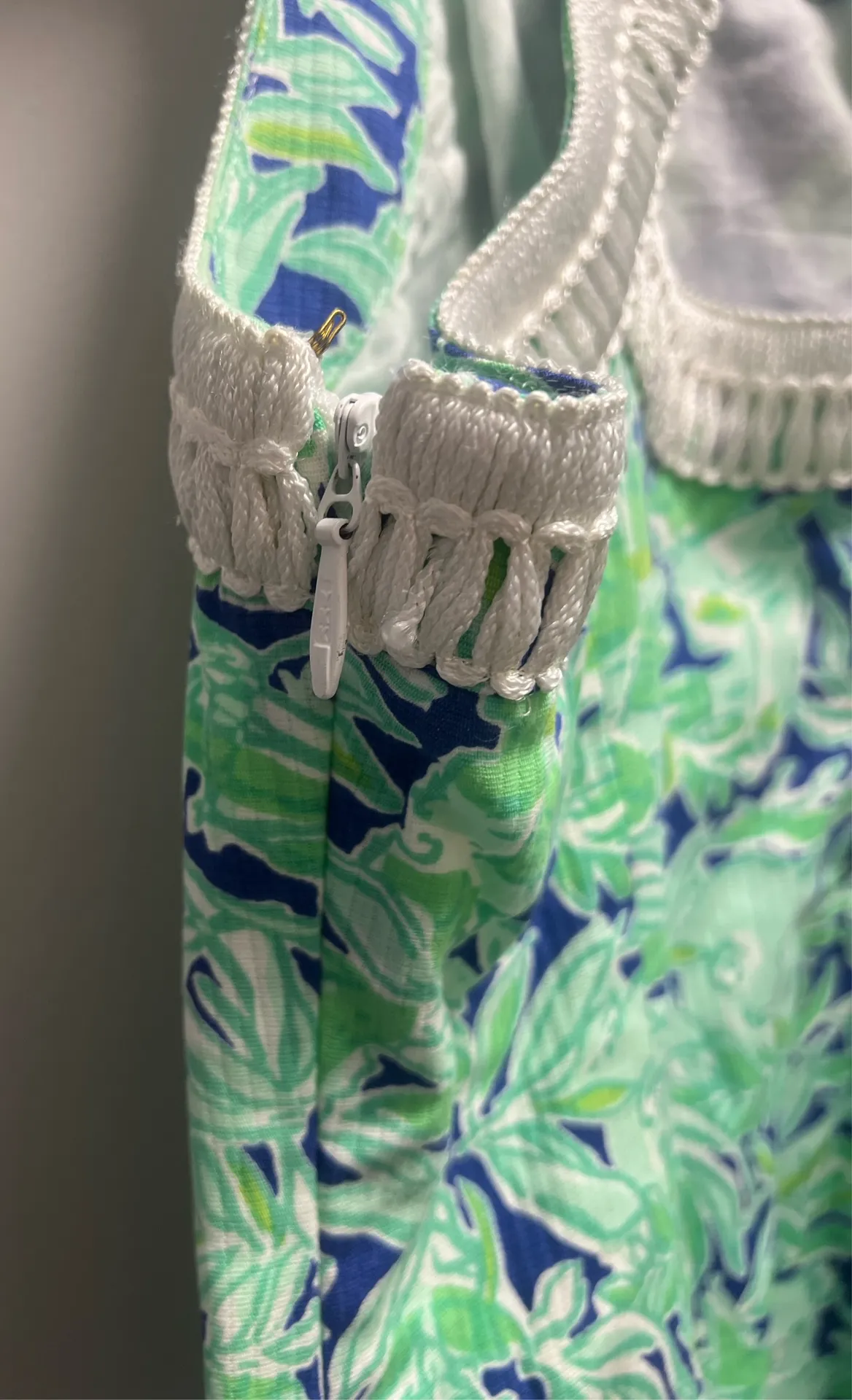 Lily Pulitzer Lilly Dress Patterned - Image 4