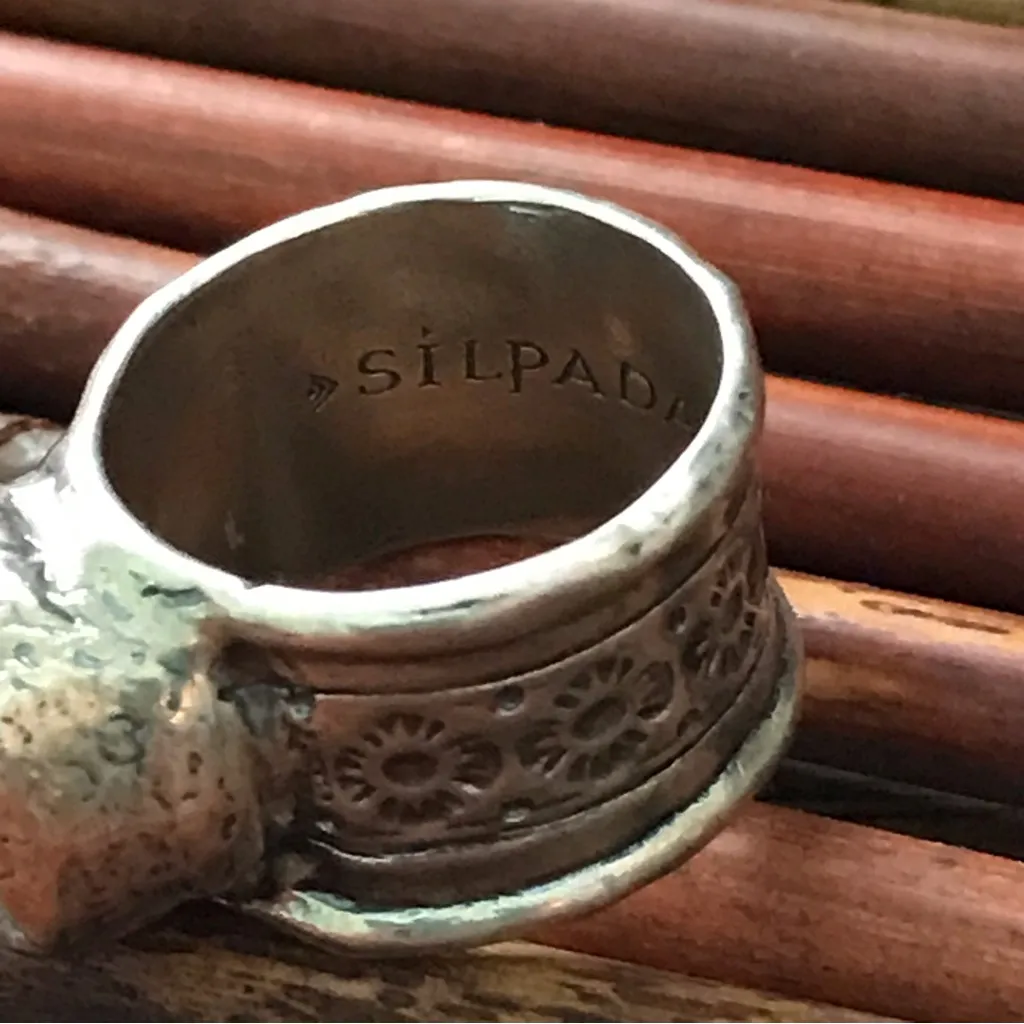 Silpada Sterling Silver Solitaire Cubic Zirconia Ring Size 6 - Image 8