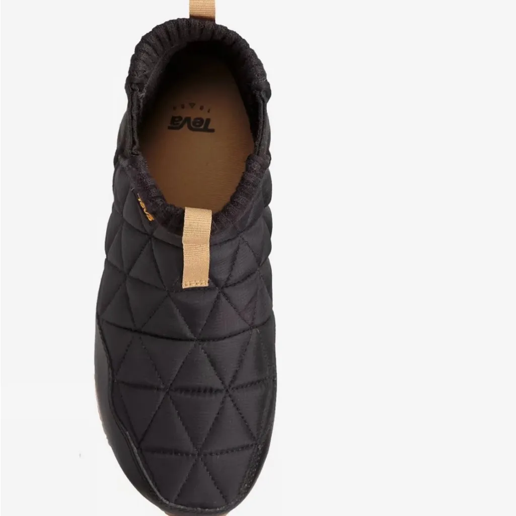 Teva ReEMBER Mid Slip-On Women’s Blue & Tan Quilted Ankle Boots Size 10 - Image 3