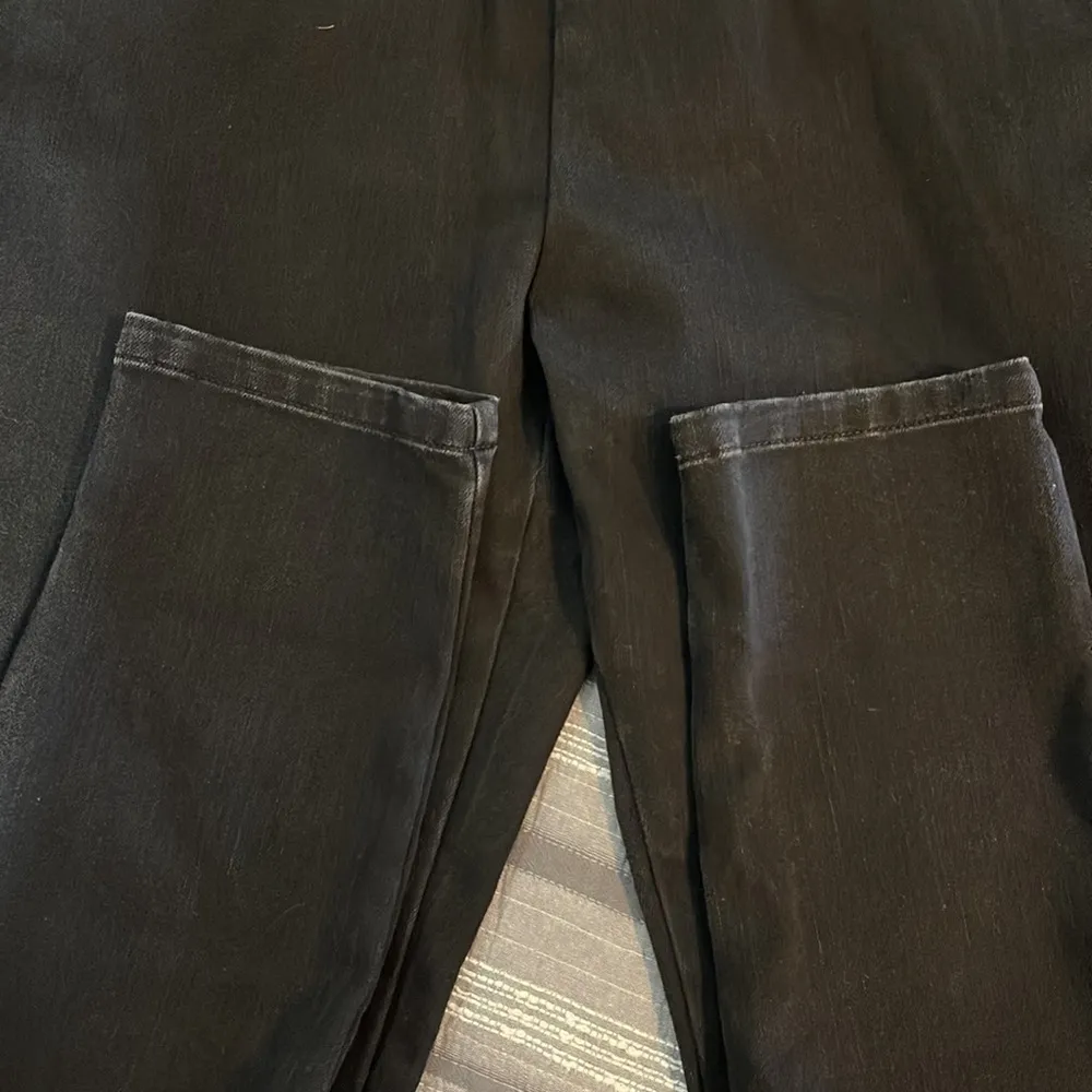 Soft Surroundings Black Pull-On Pants Size Medium Tall EUC #3271 - Image 2
