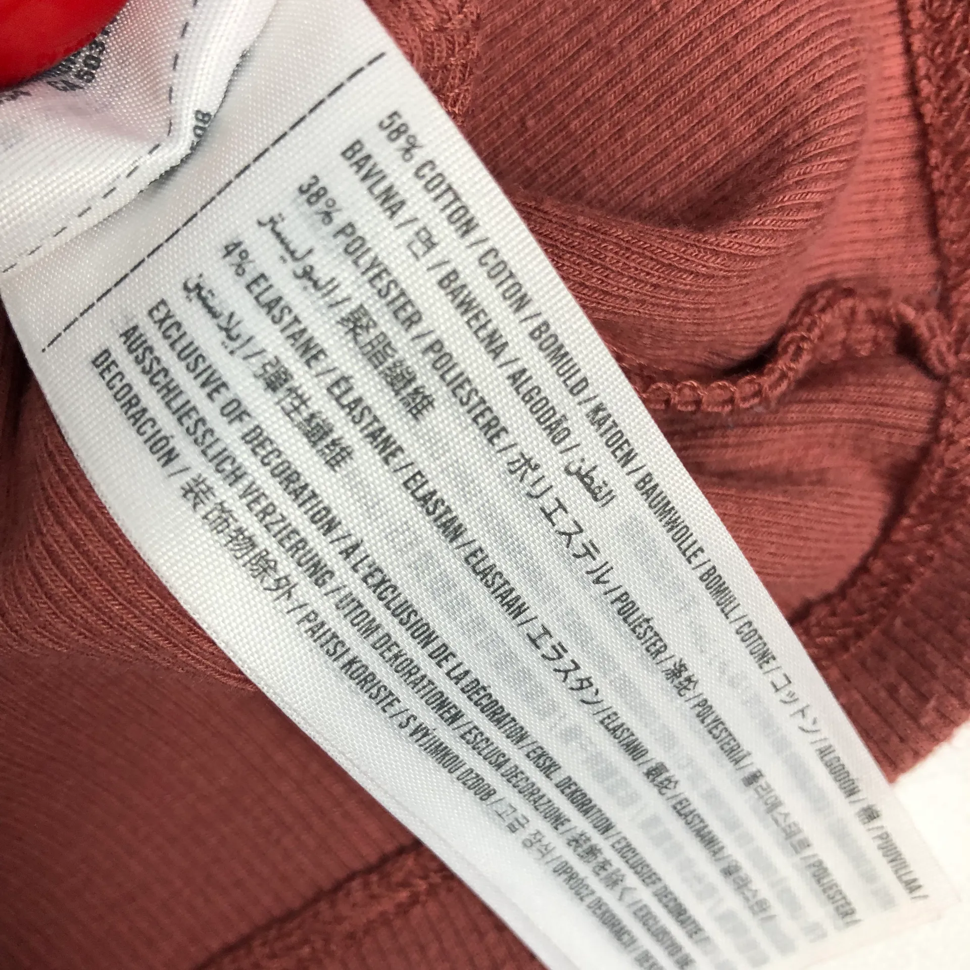 Off-Shoulder Ribbed Long Sleeve Top - Image 5