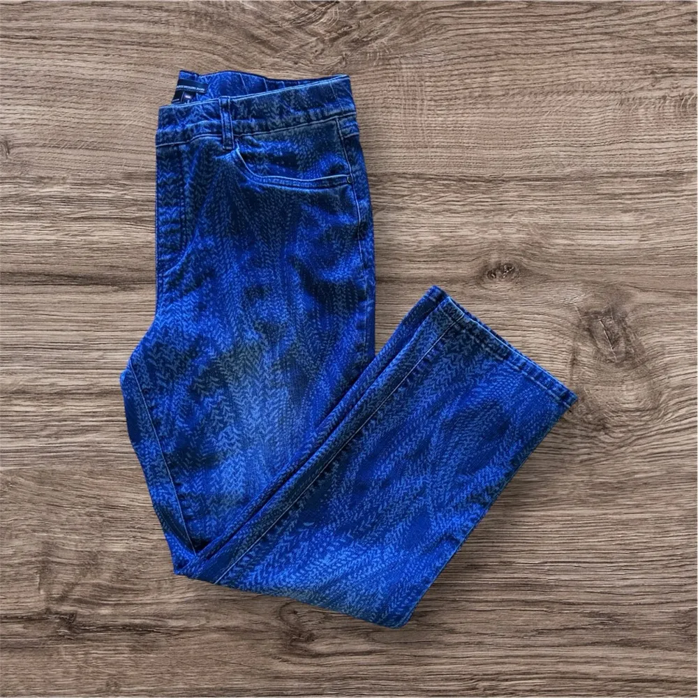 FDJ Canada Suzanne Dark Blue Straight Leg Jeans Womens Size 14 French Dressing - Image 2