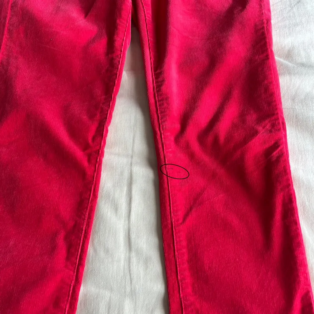 Kut From The Kloth•Hot Pink Skinny Diana Corduroy Jeans•Sz 6 - Image 10