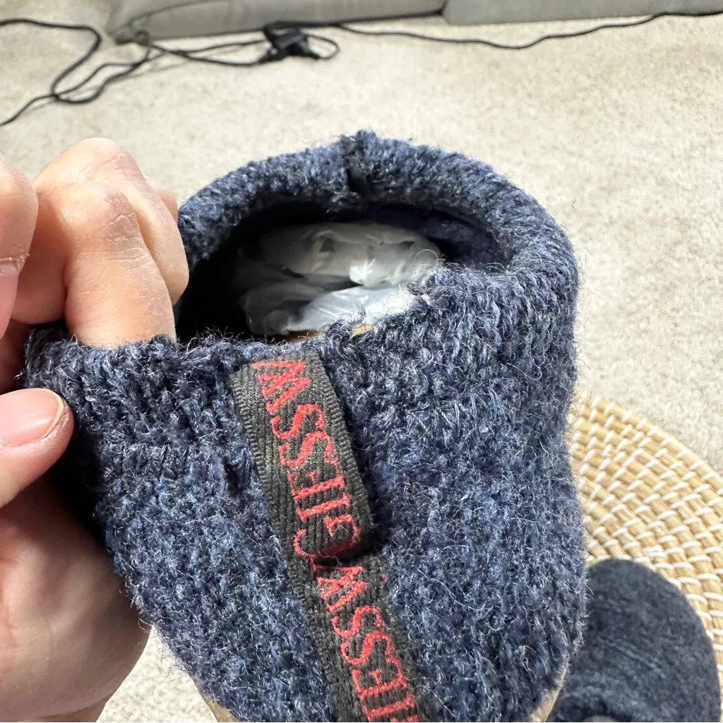 Giesswein Women’s Virgin Wool Vent Slippers Shoes Slip On in Blue Ocean 36/US 5 - Image 14