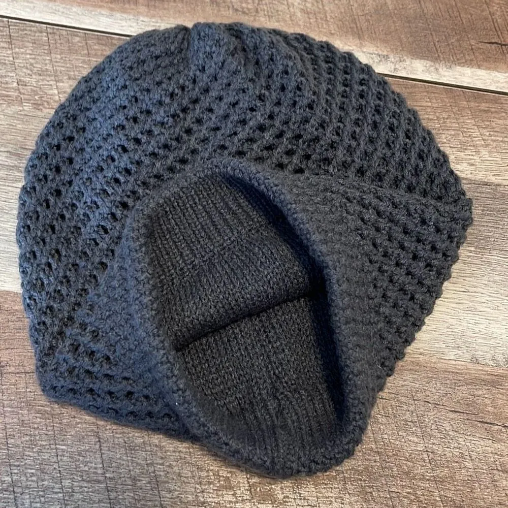 C.C Exclusive Knit Hat Beanie Winter‎ Black OS - Image 3