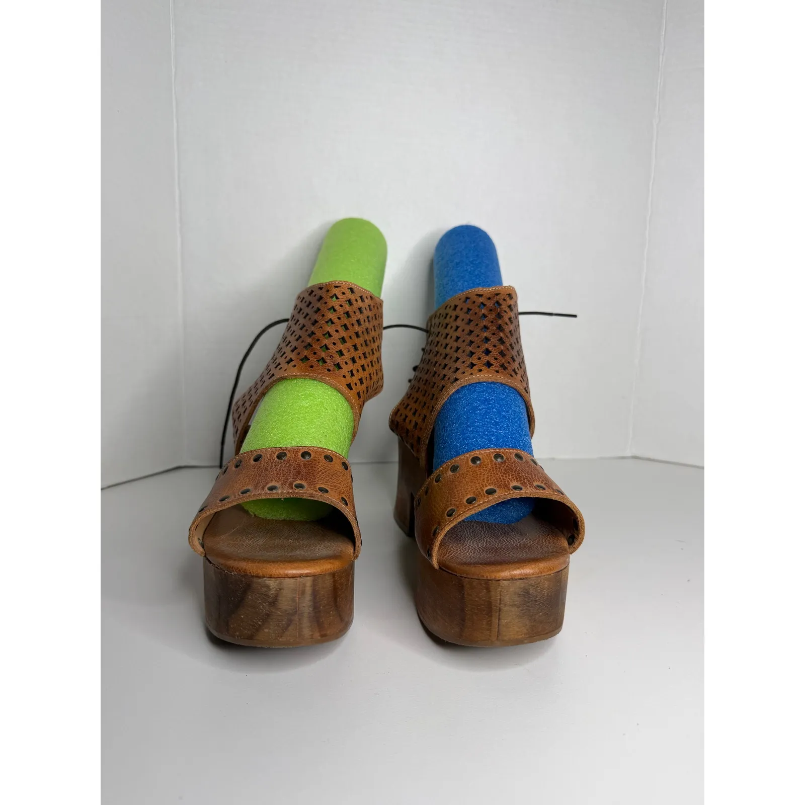 Free People x Bed Stu Mali/Mollie Clog Platform Size 9 Womens Shoe Brown - Image 9