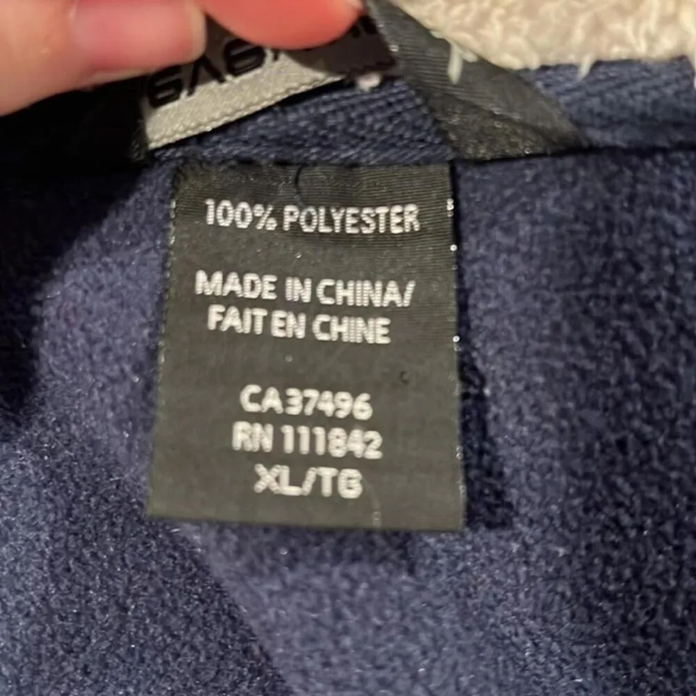 Level Wear Capitals zip up fleece hoodie .‎ Size XL Blue - Image 8