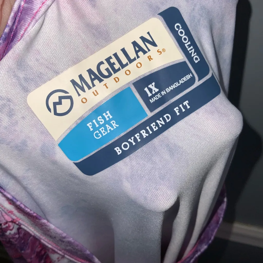 Magellan Outdoors Women's Caddo Lake RTX Ombre Long Sleeve T-shirt 1X - Image 7